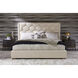 Alisha Meg Taupe Bed, Queen